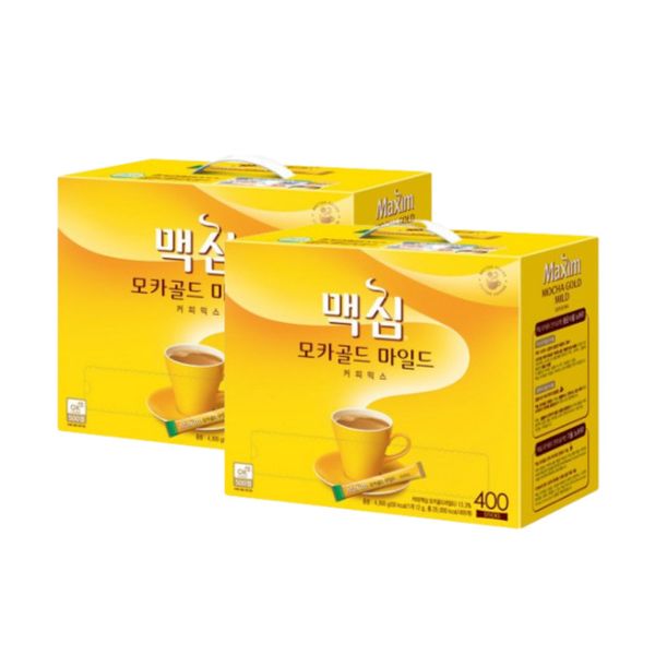 맥심 동서식품 맥심 모카골드 마일드 커피믹스 400개입(T) X 2개