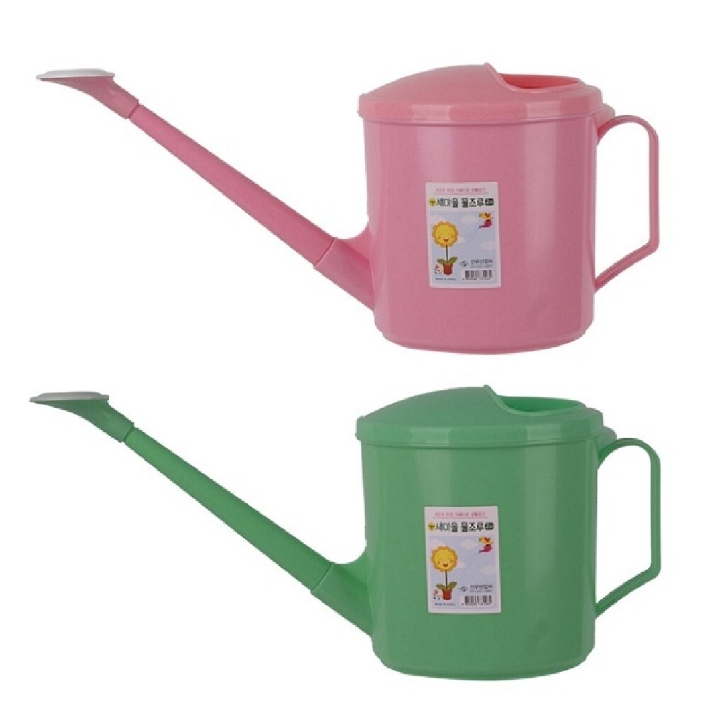 원예용 물조리개 2호 색상 랜덤/물조루/물뿌리개/물주기/분무기/물분사기/꽃물주기/식물/화분/텃밭/정원