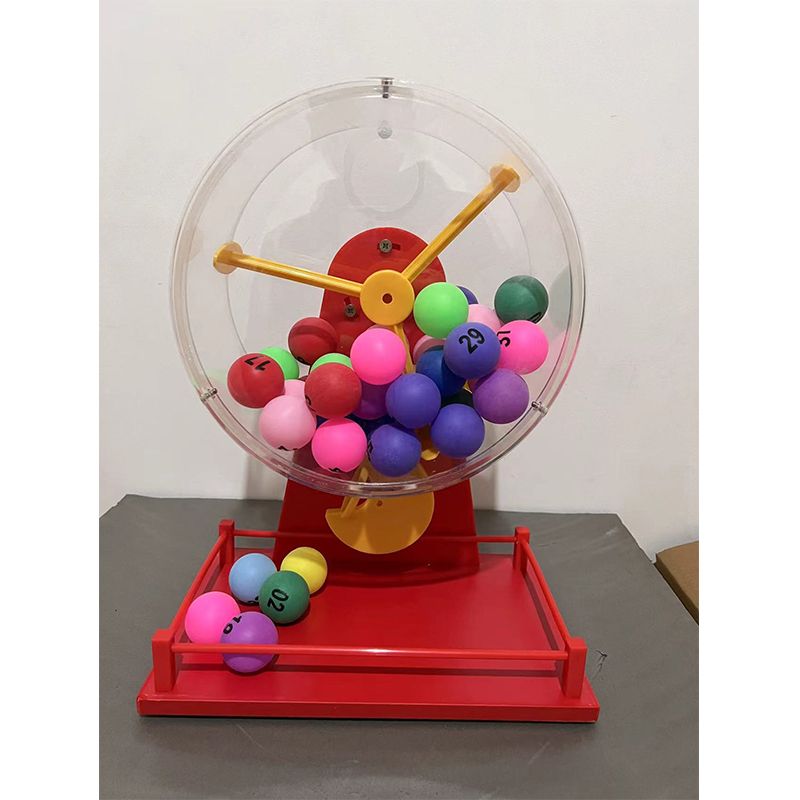 디지털 에어볼추첨기 복불복 카지노 자동 번호뽑기 C.레드핸드셰이크(50볼)