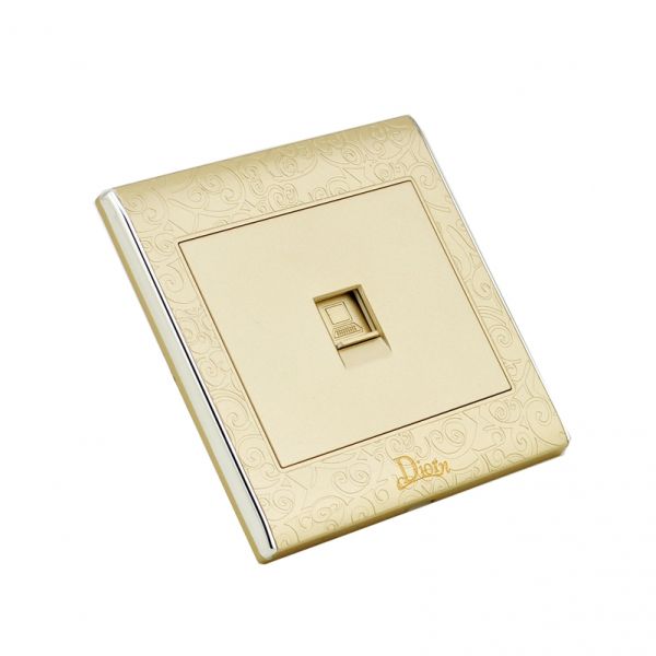 무료 배송 초박형 새로운 디자인 범용 전기 벽 컴퓨터 pc 소켓 콘센트 MK-WS05023 네트워크 패널 rj4