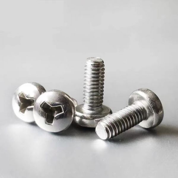 304 스테인레스 스틸 도난 방지 나사 원형 헤드 Y 슬롯 나사 기계 톱니 특수 M2-M4 100 개