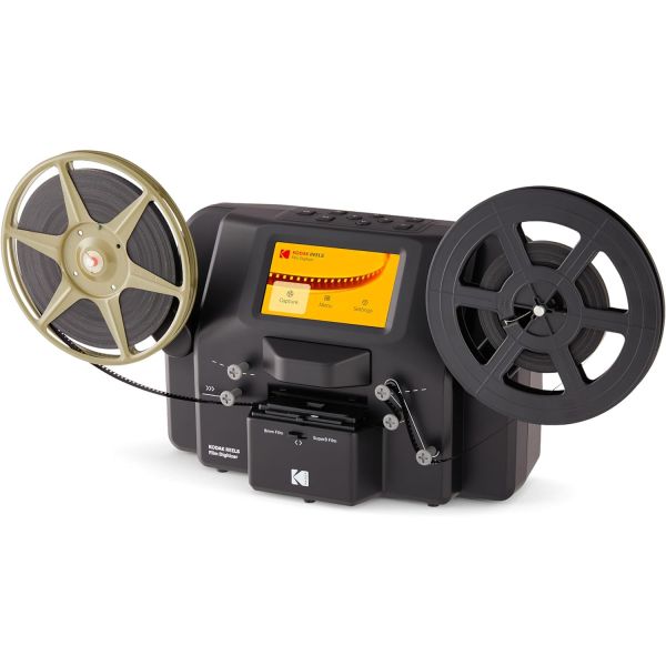 KODAK 릴스 8mm  Super 8 Films Digitizer Converter(빅 5 스크린 포함) 스캐너가 3 4 7 및 9 릴스용 SD