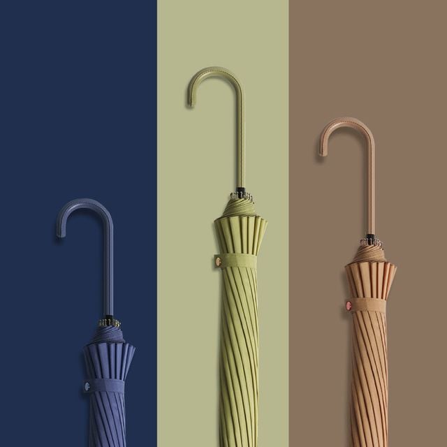 [오늘출발] 16K 파스텔 런던 장우산 튼튼한 골프 11컬러골프용 여성 초경량 양산 가벼운우산