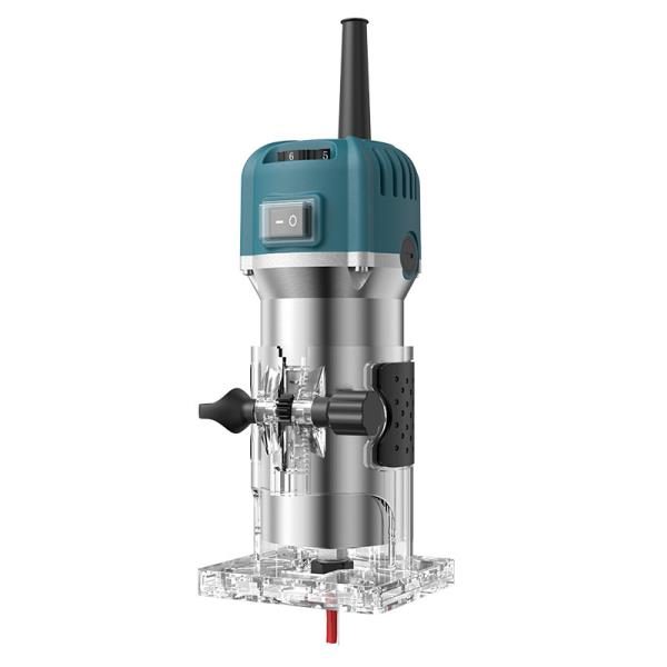 가변 속도 목공 전기 트리머 목재 밀링 조각 슬롯 트리밍 기계 파워 DIY 도구 220V 800W