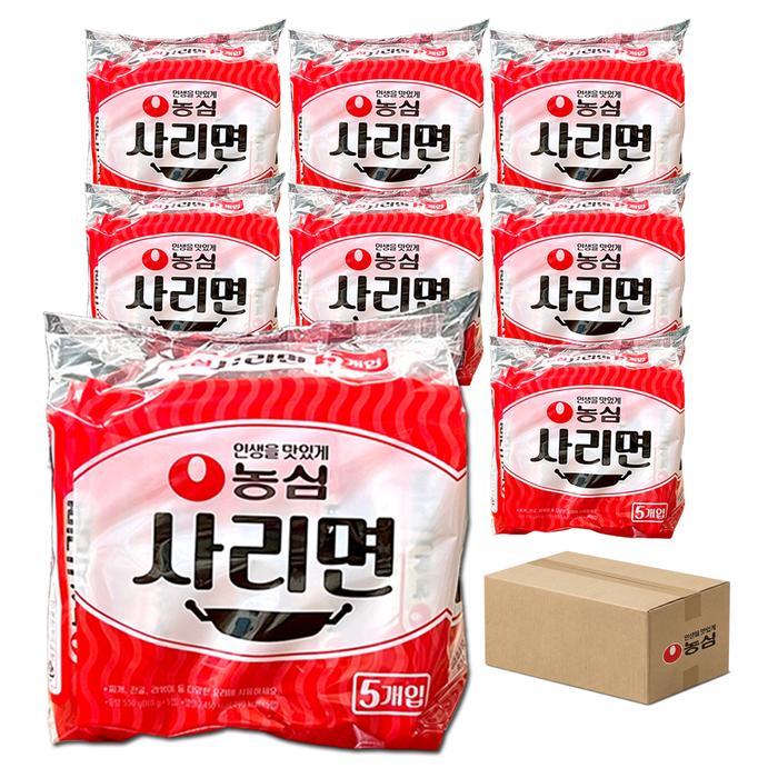 농심 농심 농심 행사 사리면 40봉  1박스 라면사리
