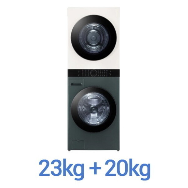 LG전자 LG전자 트롬 오브제컬렉션 세탁건조기 23kg+20kg(W20GEAN) 유카몰샵