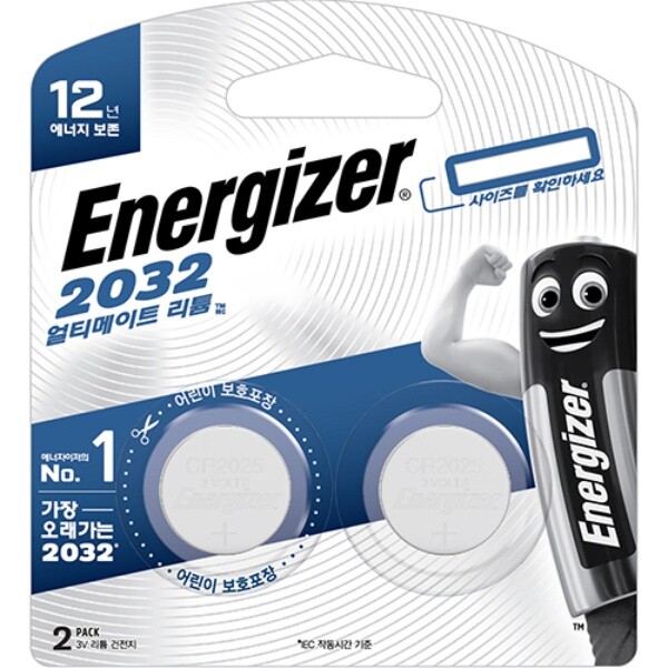 에너자이저 얼티메이트 리튬코인 ULC2032 4개입 1개