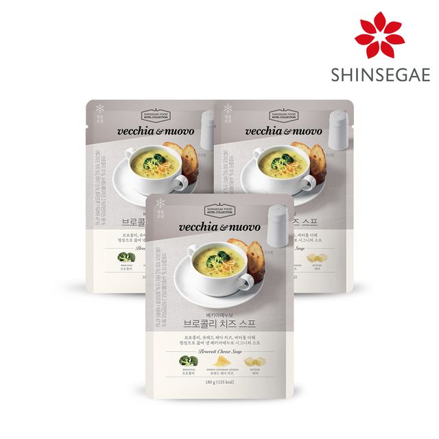 신세계푸드  베키아에누보 브로콜리 치즈 스프 180g