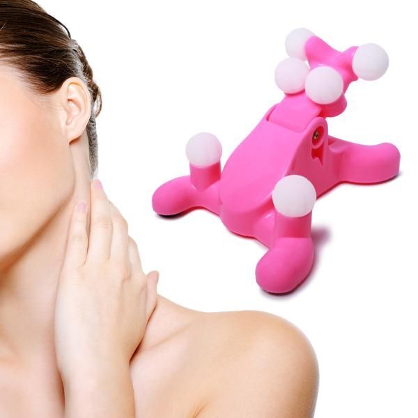 골피아 혈콕 목마사지기 거북목교정 어깨결림 승모근 지압기