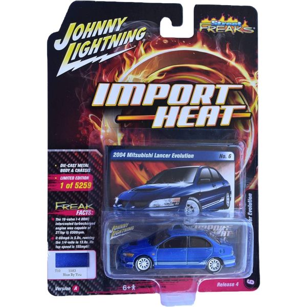[오늘출발] 프리미엄 조니 라이트닝 2004 미쓰비시 랜서 에볼루션 수입열 블루