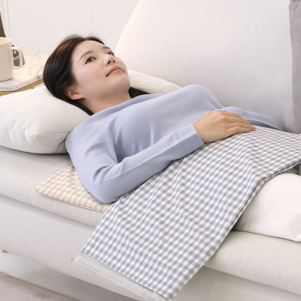 [오늘출발] 제스파 멜로우 전기온열 허리 무릎 어깨 배 전기 온열 찜질기 (브라운체크) ZP5619 S / M / L 3가지 사이즈