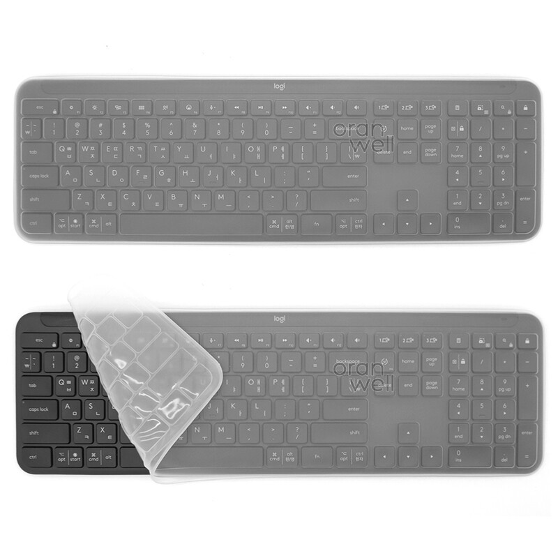 [위젤(디컴)][오늘출발] 오랜웰 오랜웰 로지텍 K950 MK950전용 풀커버 키보드덮개 커버 키스킨(55)