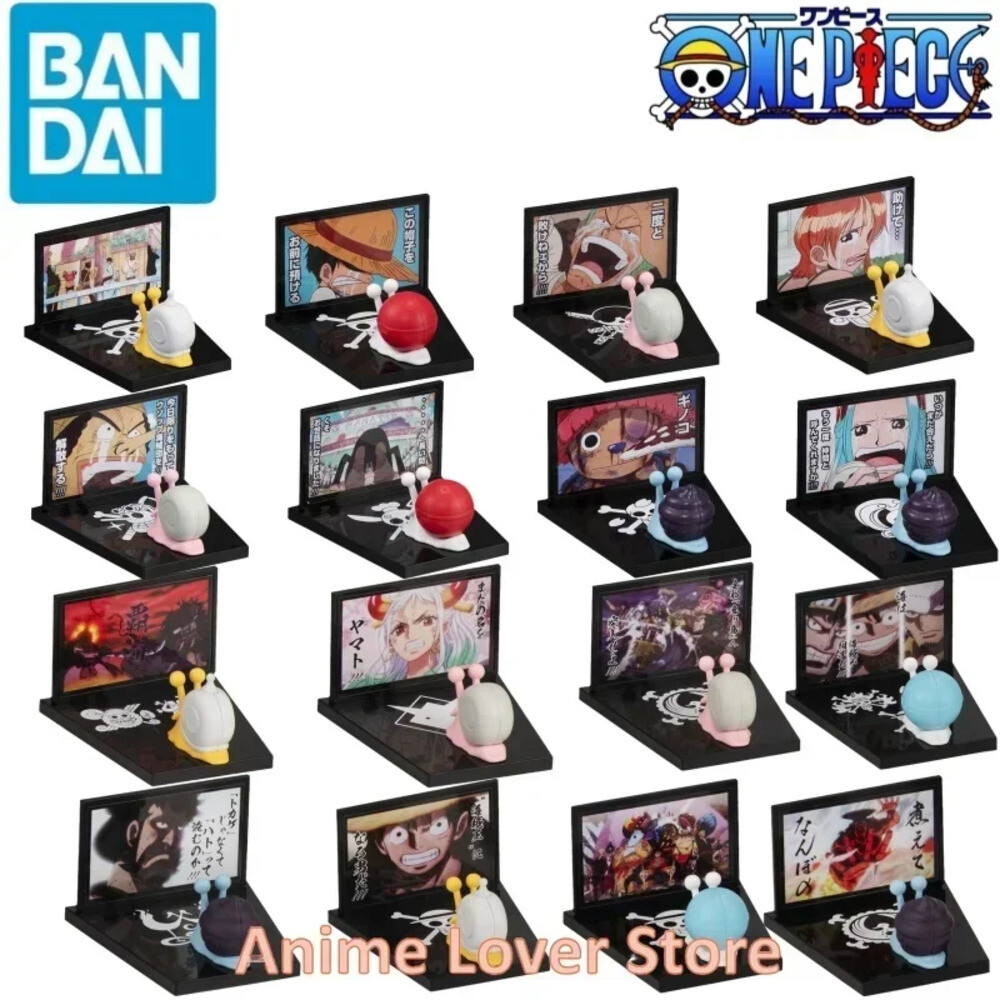 오리지널 원피스 가샤폰 덴 무시 프로젝션 루피 조로 산지 나미 다지기 우소프 비비 야마토 카이두 애니메