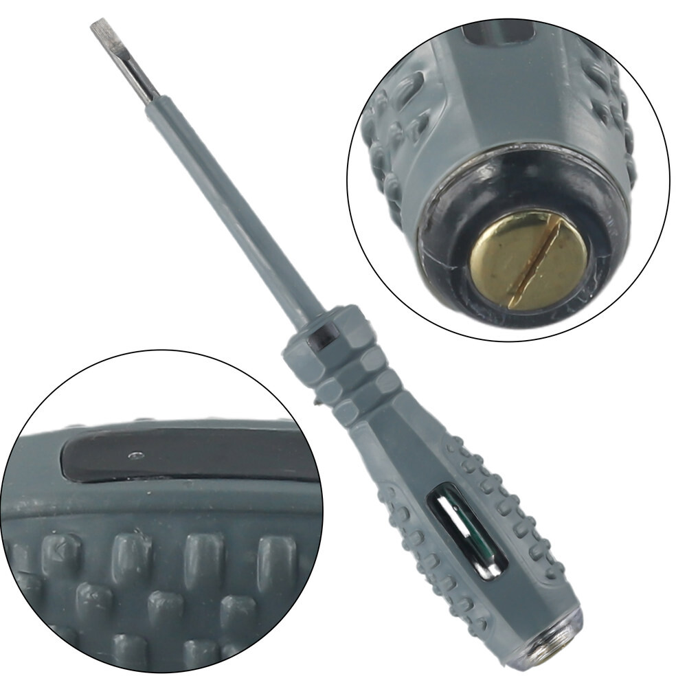 슬롯 및 크로스 비트 전기 연필 스크루 드라이버 비접촉 전기 측정 중립 및 라이브 와이어 식별