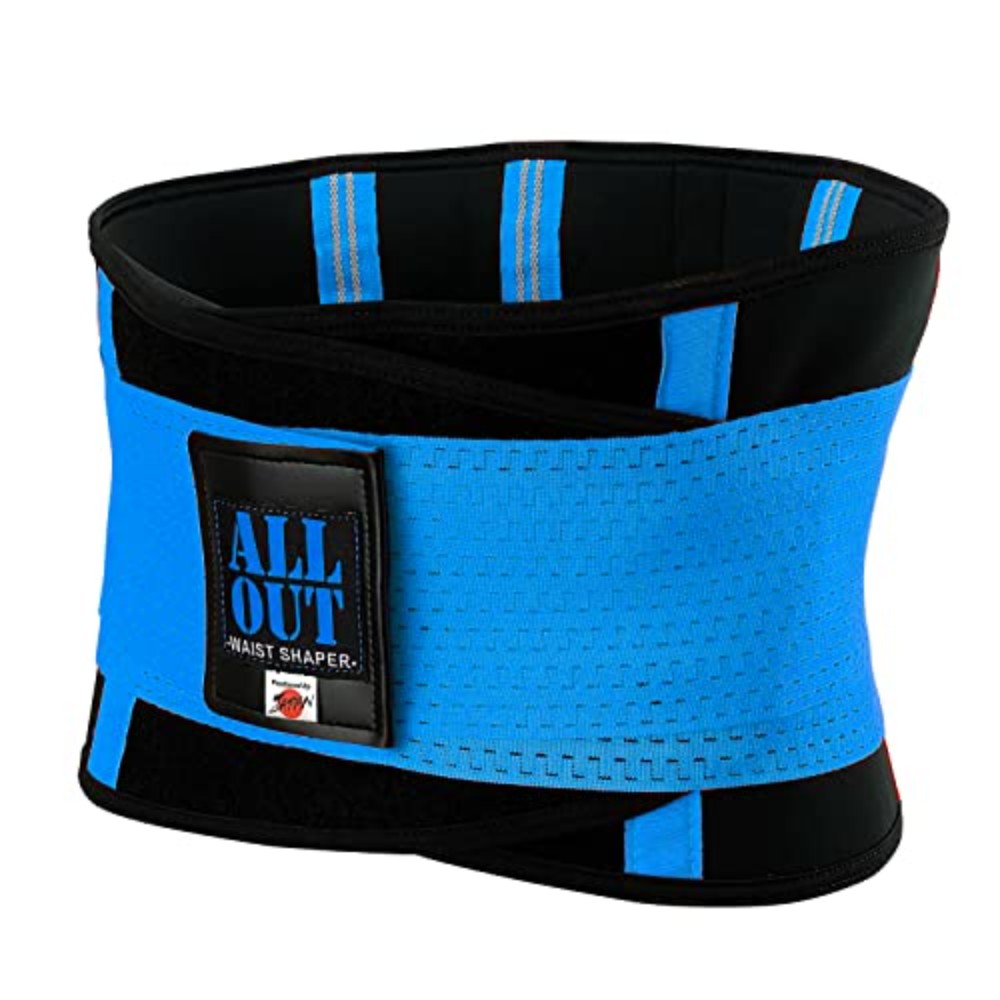 allout 올아웃 웨스트 셰이퍼 업 벨트 공용 - M 파랑색