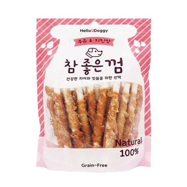 교보문고 EXTREMO 우리 애기 위한 Hello Doggy 우유 치킨맛24P 12cm