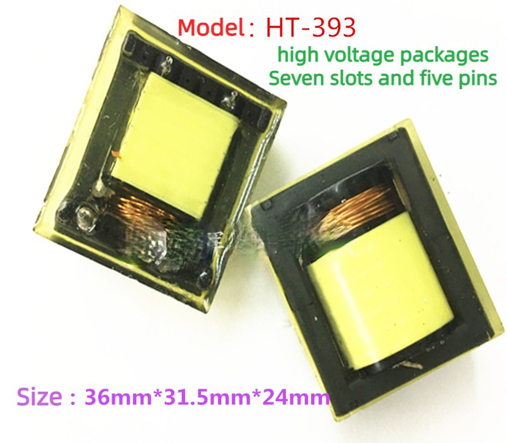 1Pcs 고전력 EC2834 펄스 부스트 압력 고전압 패키지 트리거 점화 코일 HT-393 세븐 슬롯