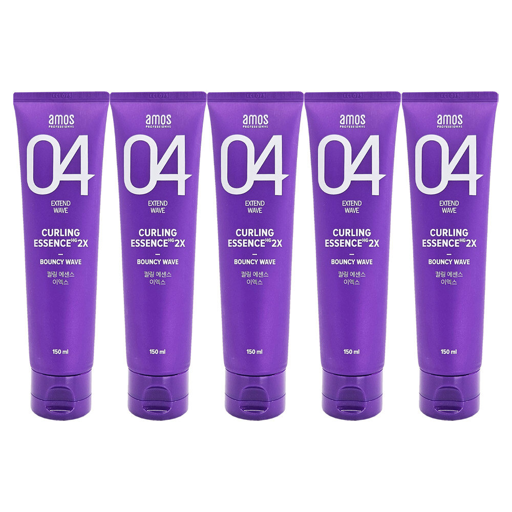 아모스프로페셔널 amos 아모스 프로페셔널 헤어 컬링 에센스 2X 150ml 5개