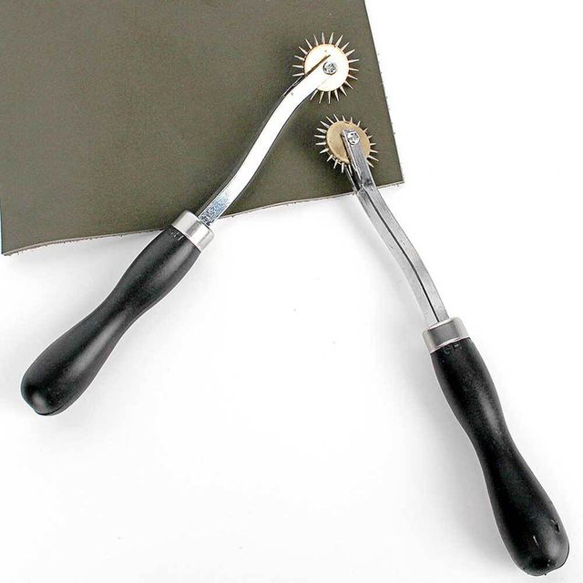 가죽 바느질 마킹 휠 룰렛 가죽마킹기 공예 X ( 2매입 )