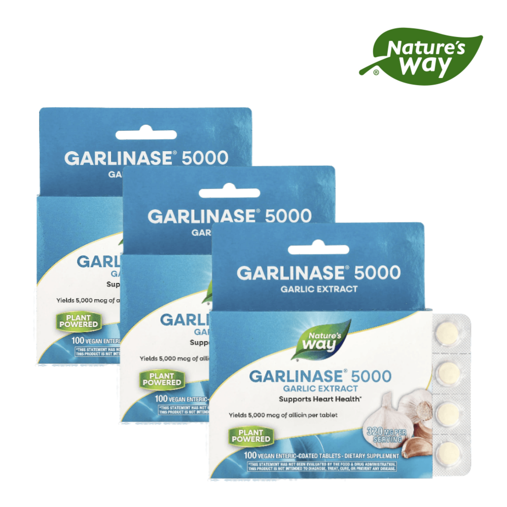네이처스웨이 갈리나제 5000 마늘 추출물 알리신 장용성 100정 3개