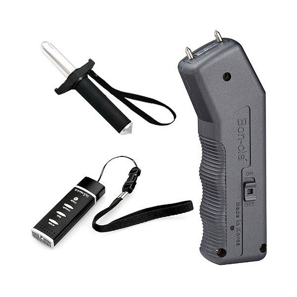 본끌레 하프클럽/OP 전기충격기 B2/3단봉 K-5/전자호각 204M 세트