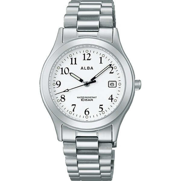 [해외] AQGK475ALBA알바식 메탈 밴드 남성