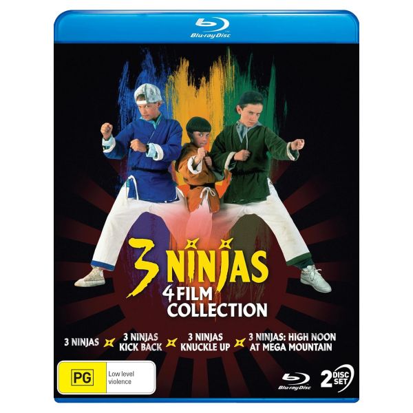 3 닌자 4 필름 컬렉션 킥백 너클업 하이눈 앳 메가 무테인 블루레이