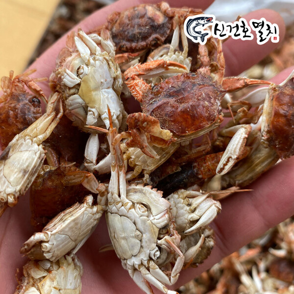 신건호멸치 (현대Hmall)국산 베이비크랩 300g 무료배송 마른게 튀김게 건어물