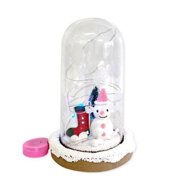 아크릴 돔 성탄절 무드등 만들기 겨울 5인용 문센 7세 초등고학년 6살 초1 엄마표 6세