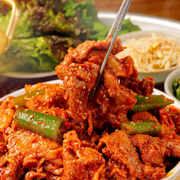 초량 기사식당 고추장불고기 1kg+1kg(총2kg) /2세트 구매시 2000원 할인/제육볶음/저온숙성 고추장 특제소스