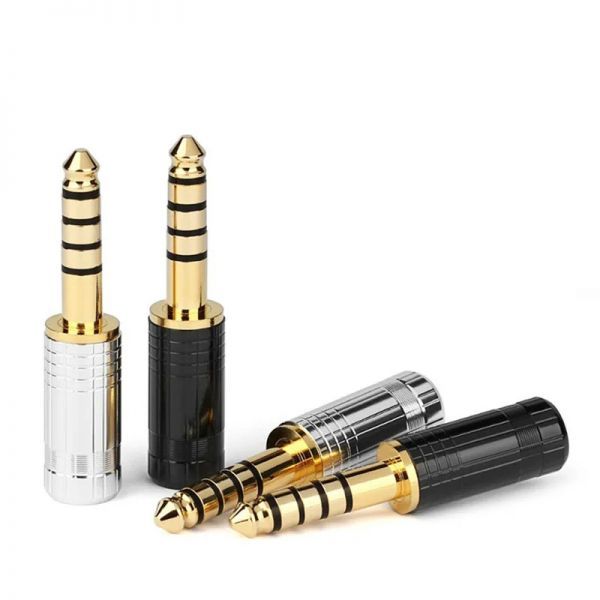 [해외] 4.4mm 플러그 커넥터 헤드폰 어댑터 5 극 밸런스 인터페이스 4.4NW-WM1Z/A DIY HiFi 오디오 잭 납땜 방법