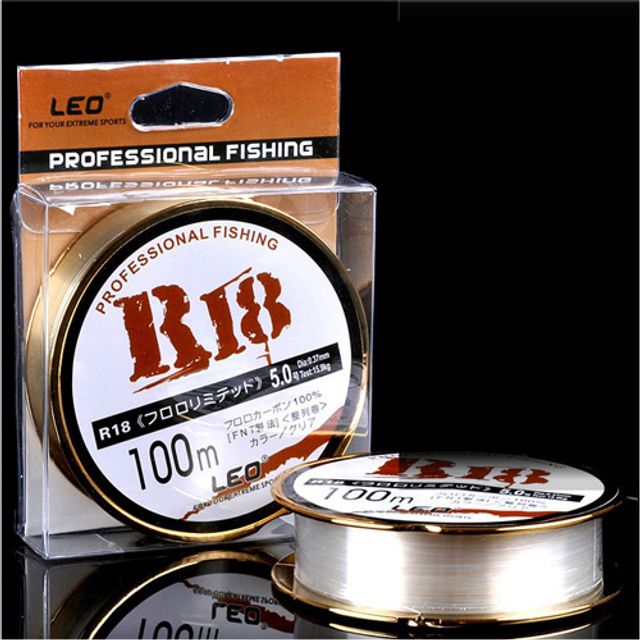 [오늘출발] 레오R18 낚시 장비 100미터 슈퍼PE 원 FTN 줄 카본 후로로 투 루어 찌 대 용품 민물 바다