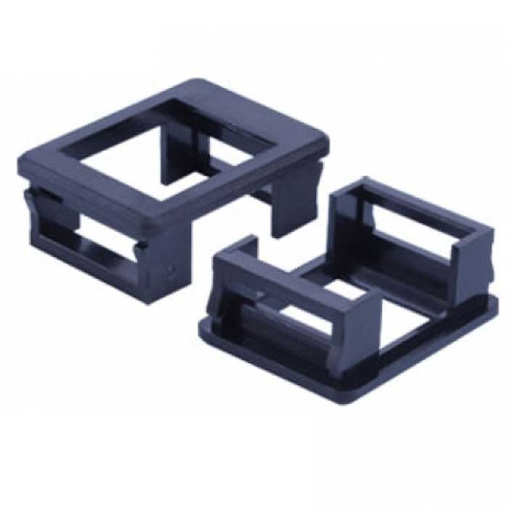 [오늘출발]판넬용 플레이트 키스톤 커플러 블랙 가이드 잭고정 네트워크용품