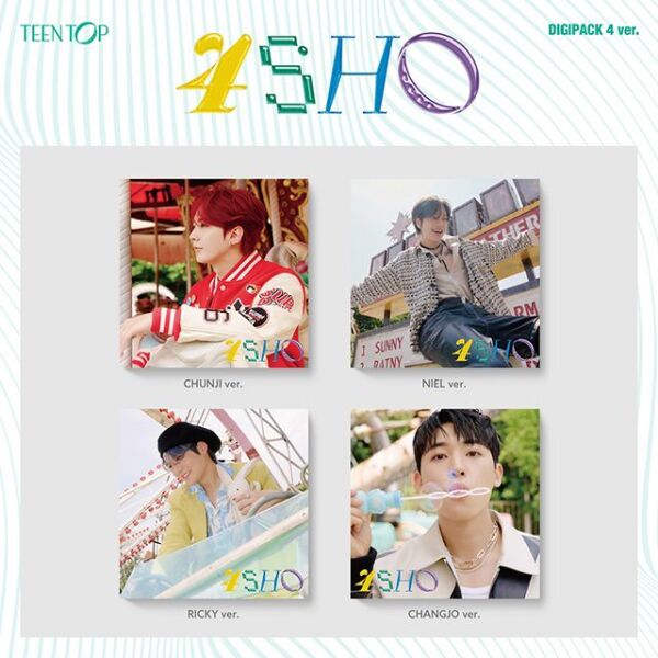 교보문고  TEEN TOP(틴탑) - 4SHO  DIGIPACK VER