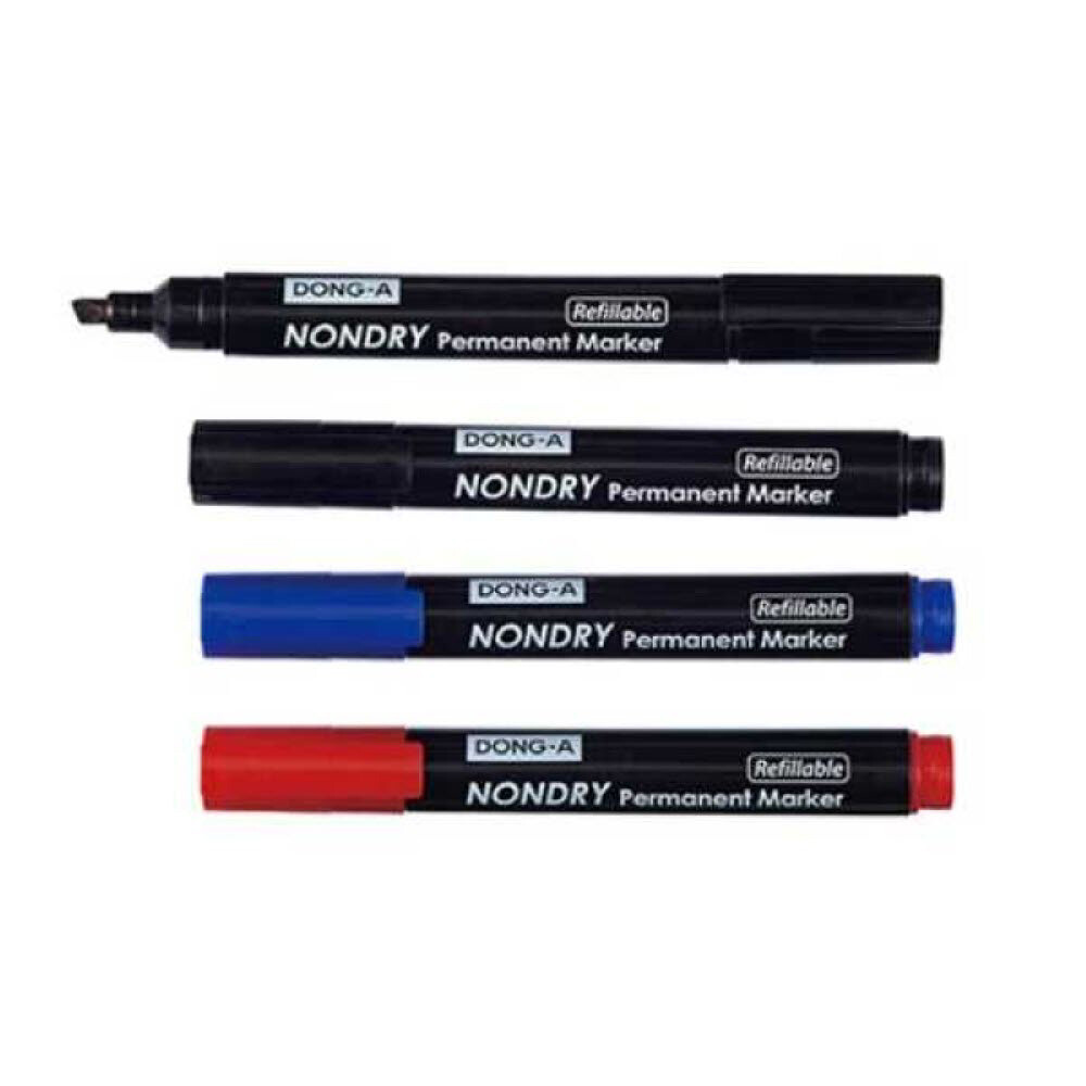 [오늘출발]ON온가지몰 논드라이 유성매직 흑색 1자루 안지워지는마카 안마르는마카 마르지않는매직 반영구마카