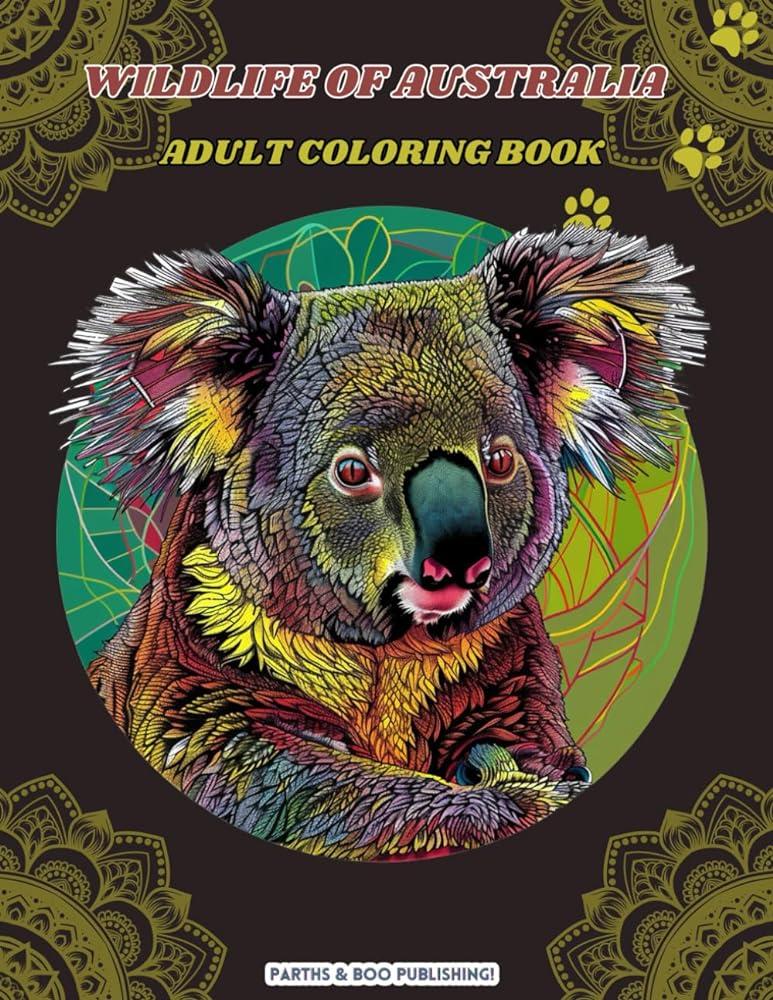 [오늘출발] Wildlife of Australia: 50 Fun Creative and Relaxing Animal Images From Australia for Lovers Adults