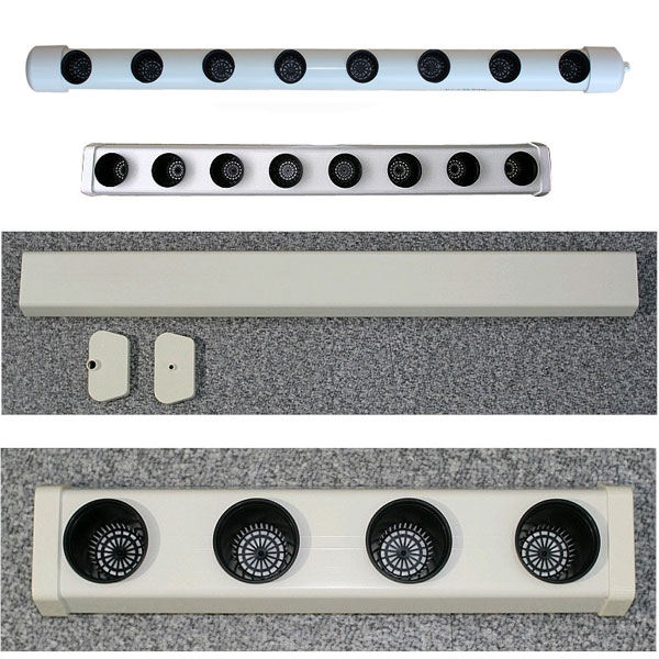 [오늘출발] 무가공 수경재배 파이프 65A 1m 2개 국산 NFT 박막재배 필드 PVC파이프