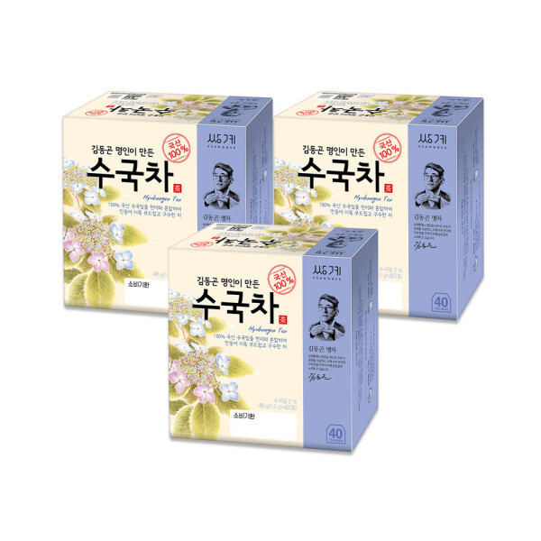 [오늘출발] 쌍계명차 김동곤명인이 만든 수국차 40티백x3개