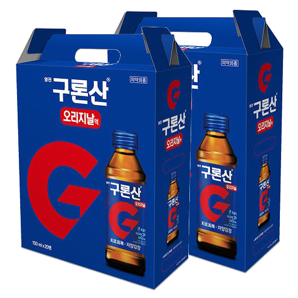 [오늘출발] 구론산 오리지널 영진 구론산 오리지날 선물세트 150ml x 40병