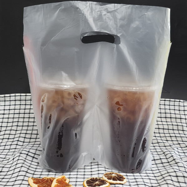 [오늘출발] 테이크아웃 커피캐리어 1구 2구 비닐캐리어 비닐봉투 1000매