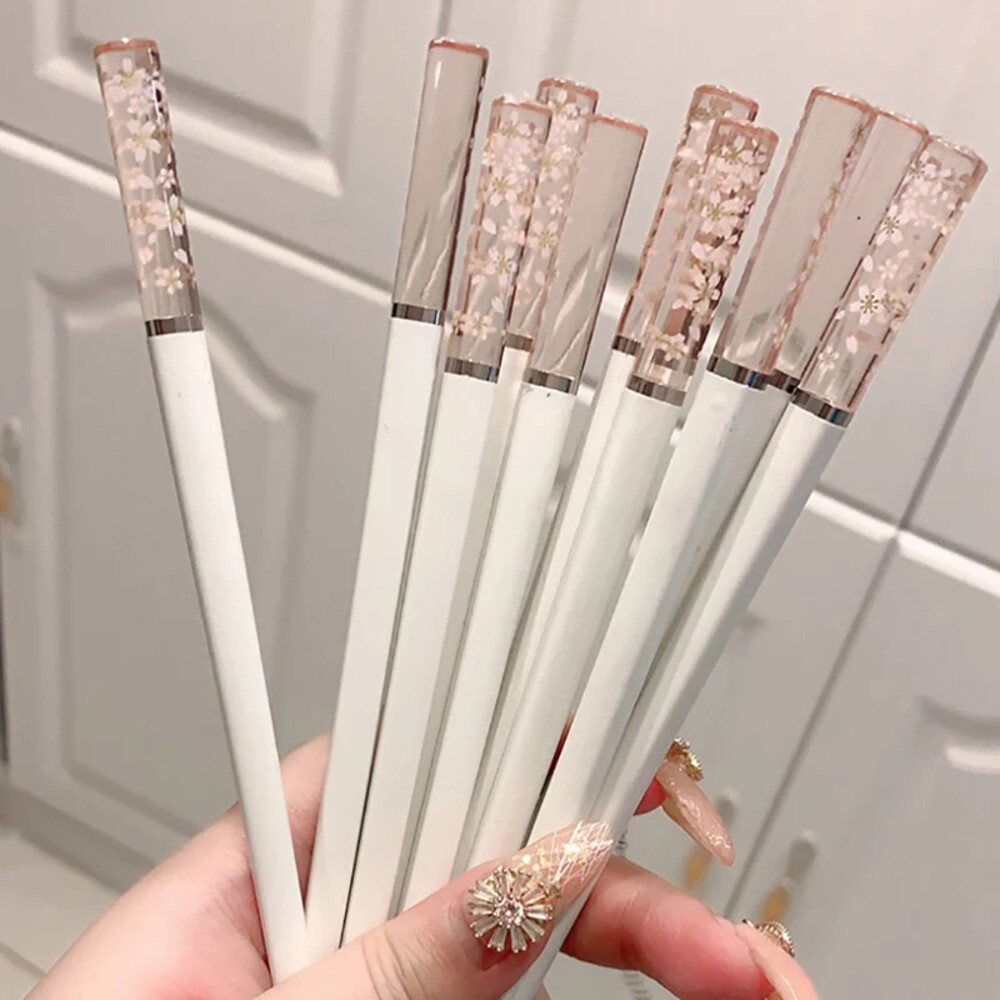 [해외] 애니메이션만화카트캡터체리 앰버 사쿠라 일본 젓가락 항균 미끄럼 방지 내열성