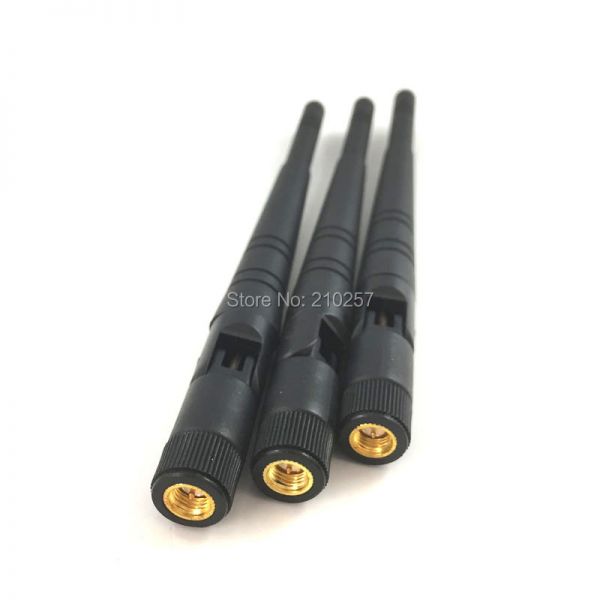 [해외] 무료 배송 10 개 3dbi 2.4Ghz Sma 수 커넥터 옴니 와이파이 무선 안테나 공중
