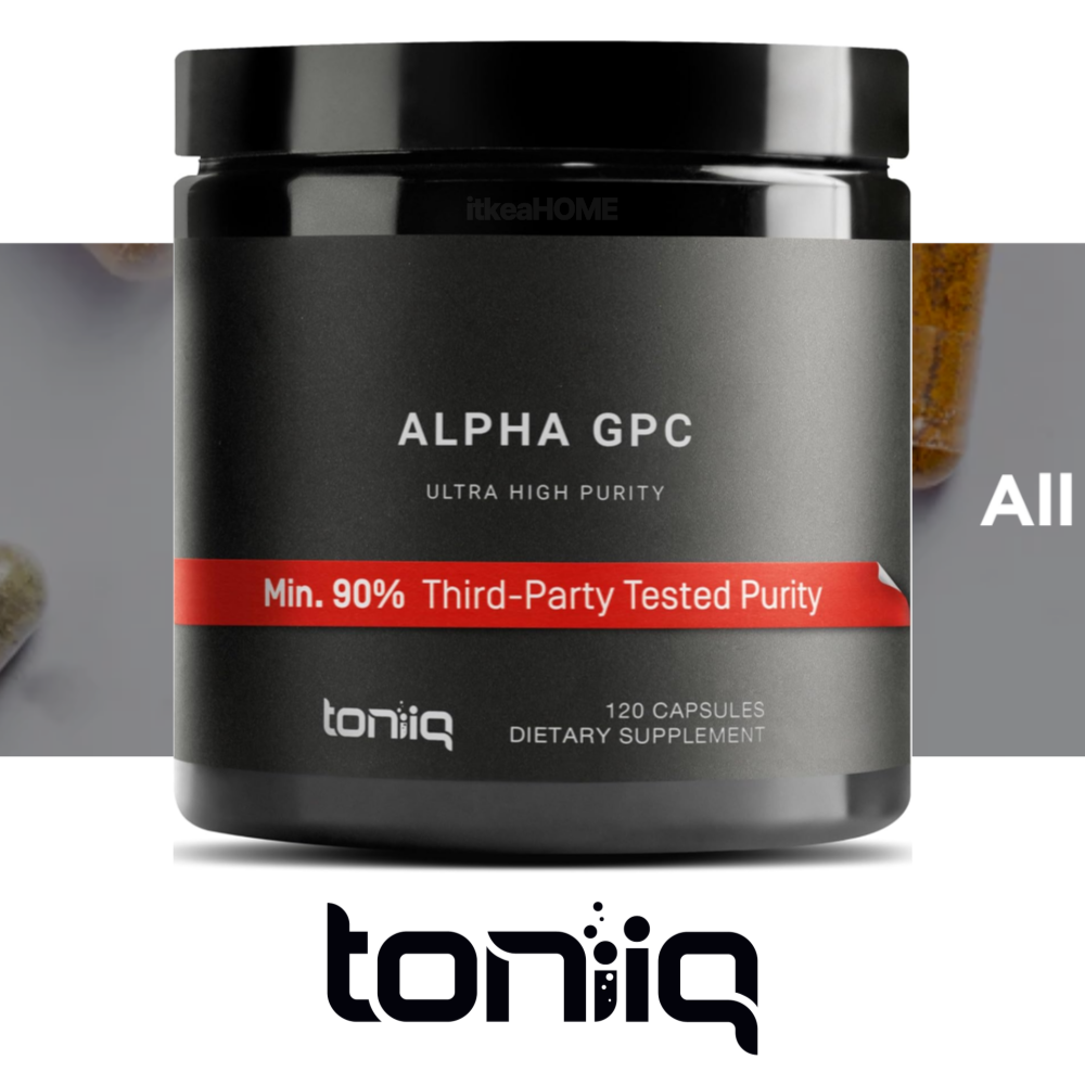토니크 알파 지피씨 콜린 알포세레이트 600MG 120정 Acetylcholine 영양제