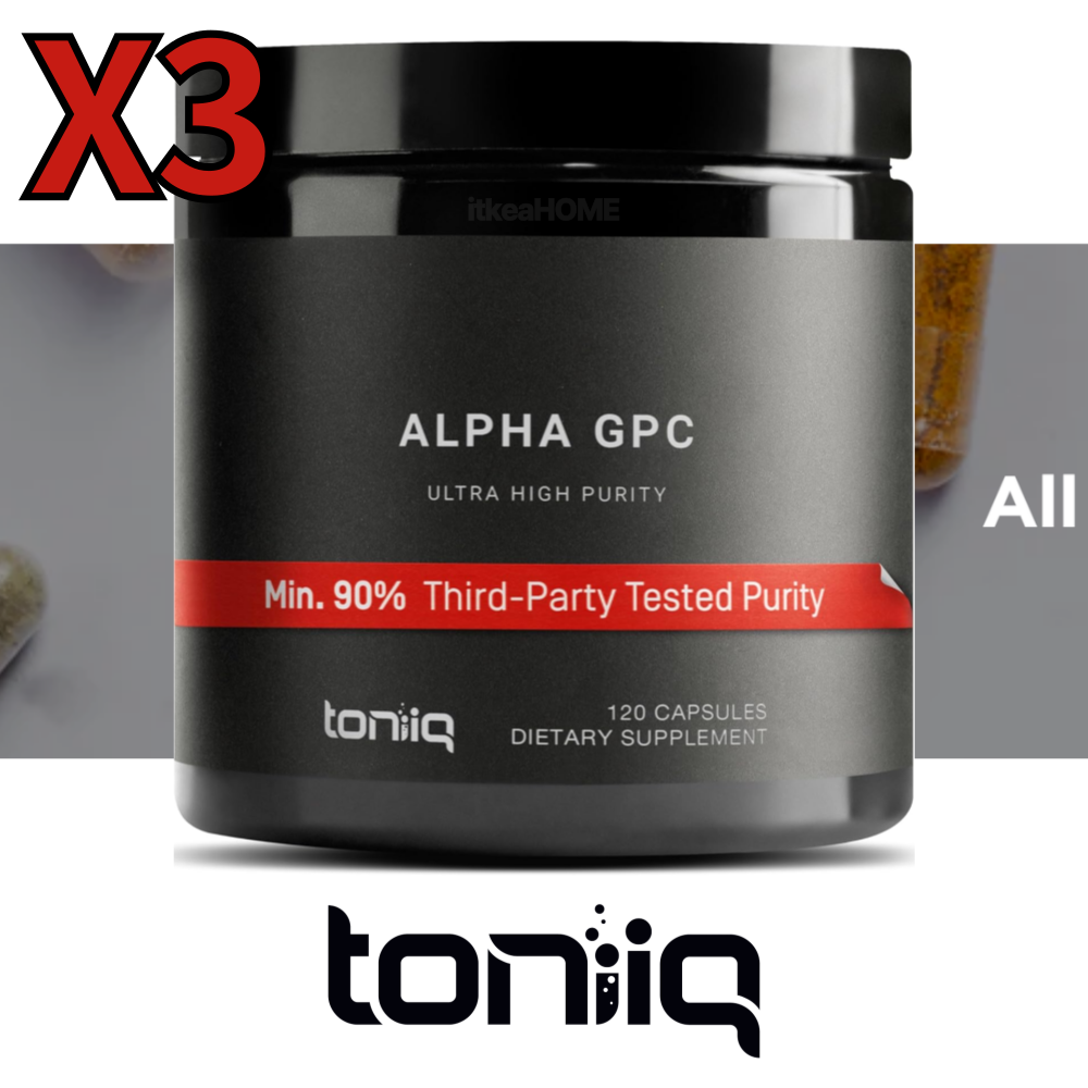 3통 토니크 알파 지피씨 콜린 알포세레이트 600MG 120정 Acetylcholine