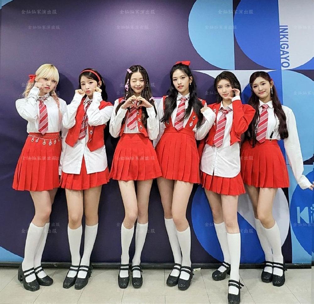 [오늘출발] 무대의상 댄스복 걸그룹 교복 아이돌 공연복 방송댄스 코스프레