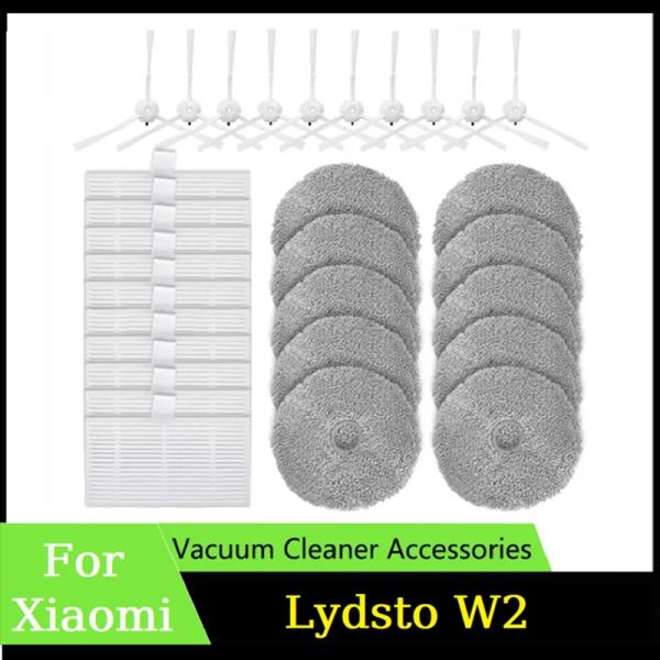 샤오미 Lydsto W2 용 진공 청소기 부품 교체 예비 사이드 브러시 필러  액세서리 30 개