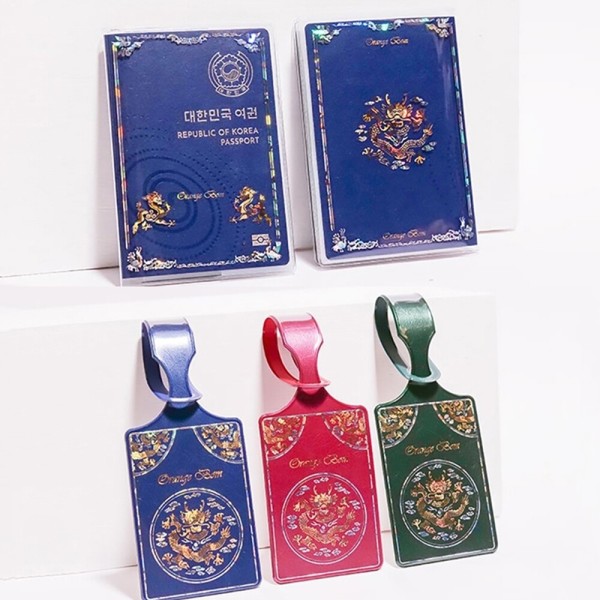 조선왕실 자개 여권 케이스 우리나라 전통 네임택 지갑 파우치 캐리어 택 전자 투명 홀더 집 외국인 선물