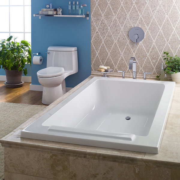 와이드 아크릴 일반 욕조 / 1500 국산 시공 매립형