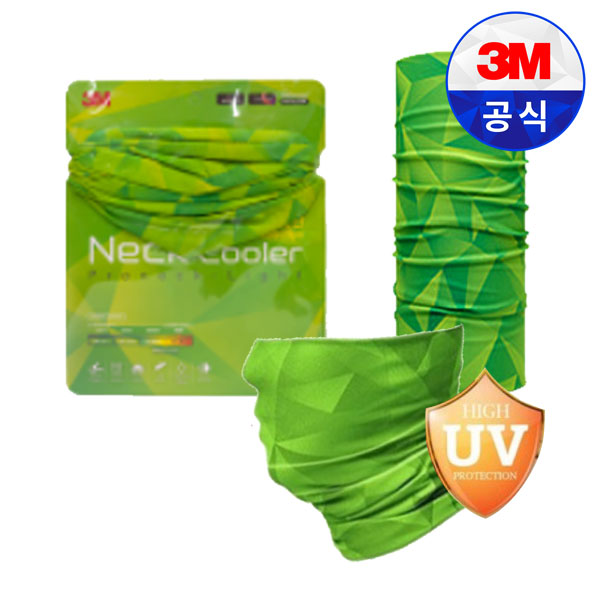 [오늘출발] 3M 3M (구)넥쿨러 등산 여름 멀티 쿨 스카프 라이딩 반다나 등산 자외선차단 마스크 여름 그린