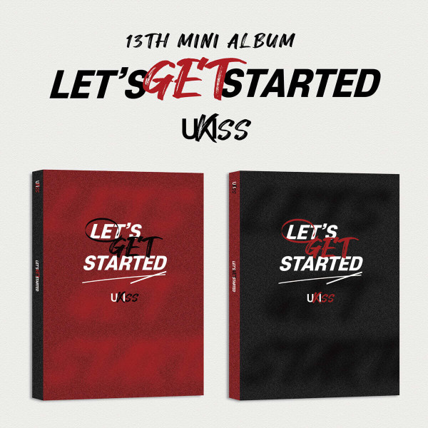 Set (앨범 2종) 유키스 (U-Kiss) - 13th Mini Album LET S GET STARTED